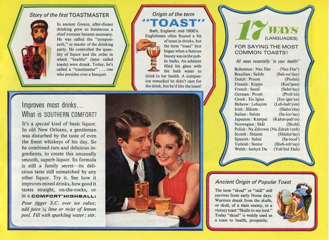 Sophisticated 1960s drinks, vintage cocktail recipes & the surprisingly ancient art of raising a glass 10 50 old-school beverages and vintage cocktails from the 60s