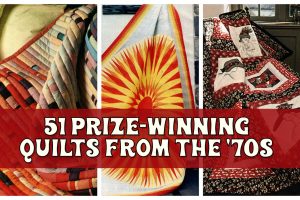 51 beautiful prize-winning quilts from the 70s