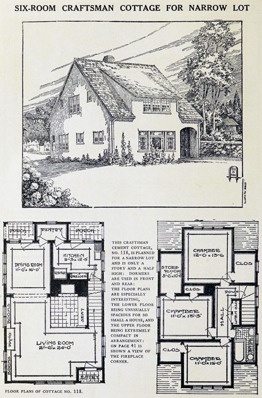 These 26 vintage Craftsman house plans will make you want to