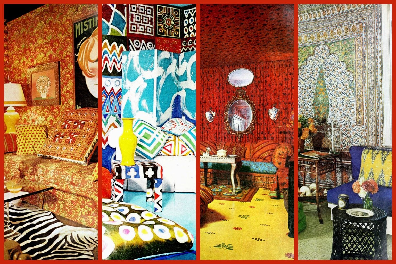 See 60s & 70s boho living room decor with an eclectic, cozy vibe ...