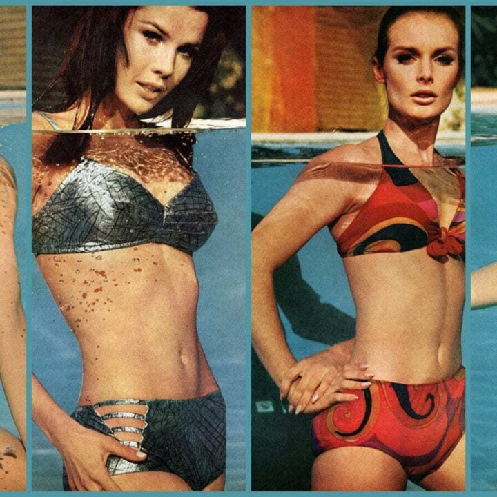 60s swimsuits - fashion