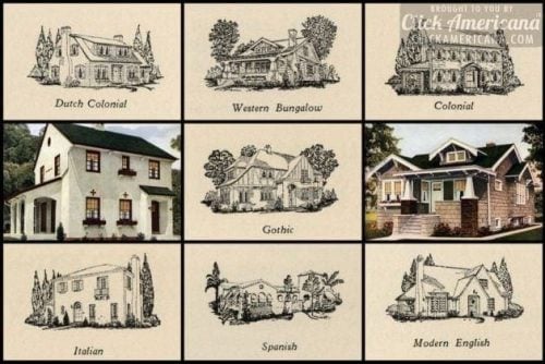 7 popular home styles of the 1920s