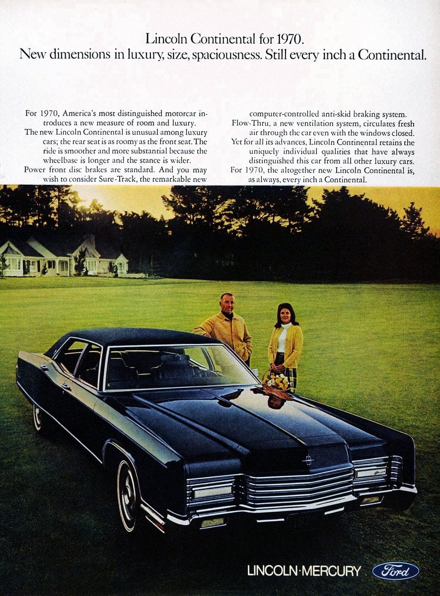 '70 Lincoln Continental - Classic cars