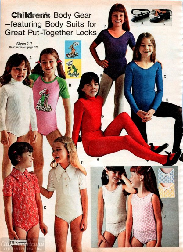 70s clothes for girls from the JC Penney catalog Click Americana