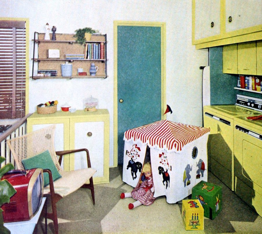 These 20 retro laundry rooms had style - Click Americana