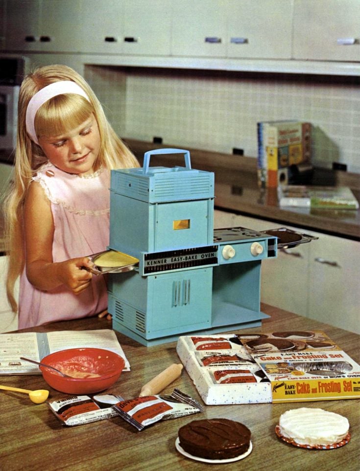 EasyBake Ovens See the vintage kitchen toys that let kids bake their