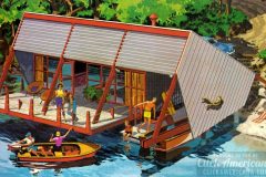 A vacation home on the water The Homarina beach cabin (1960)