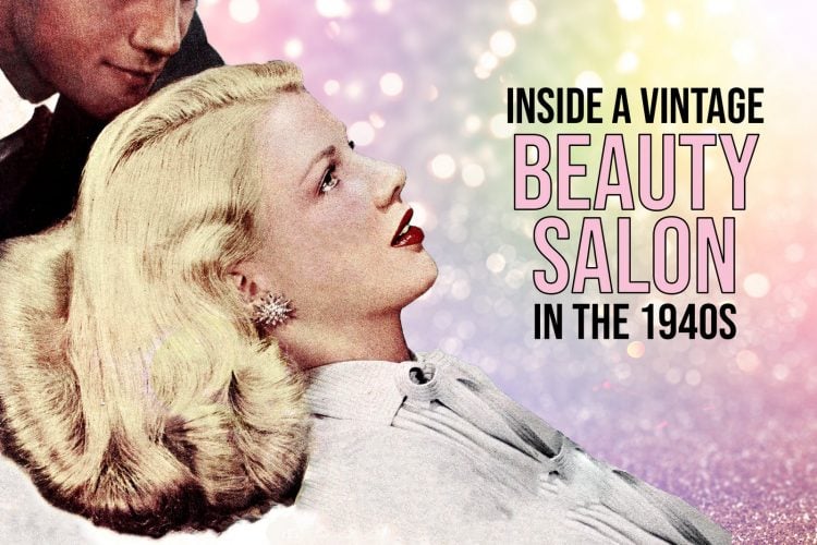 A visit to the beauty salon in 1942