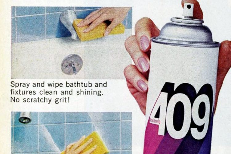 Vintage Formula 409 was the 'miracle household cleaner' that debuted in