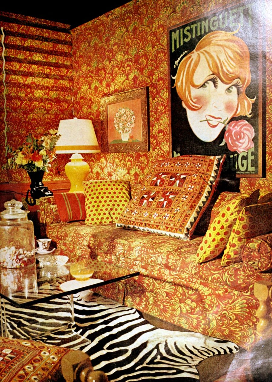 See 60s & 70s boho living room decor with an eclectic, cozy vibe ...
