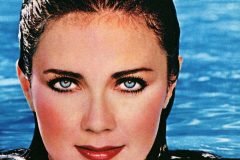 Actress Lynda Carter sheds her 'Wonder Woman' superhero image (1980)