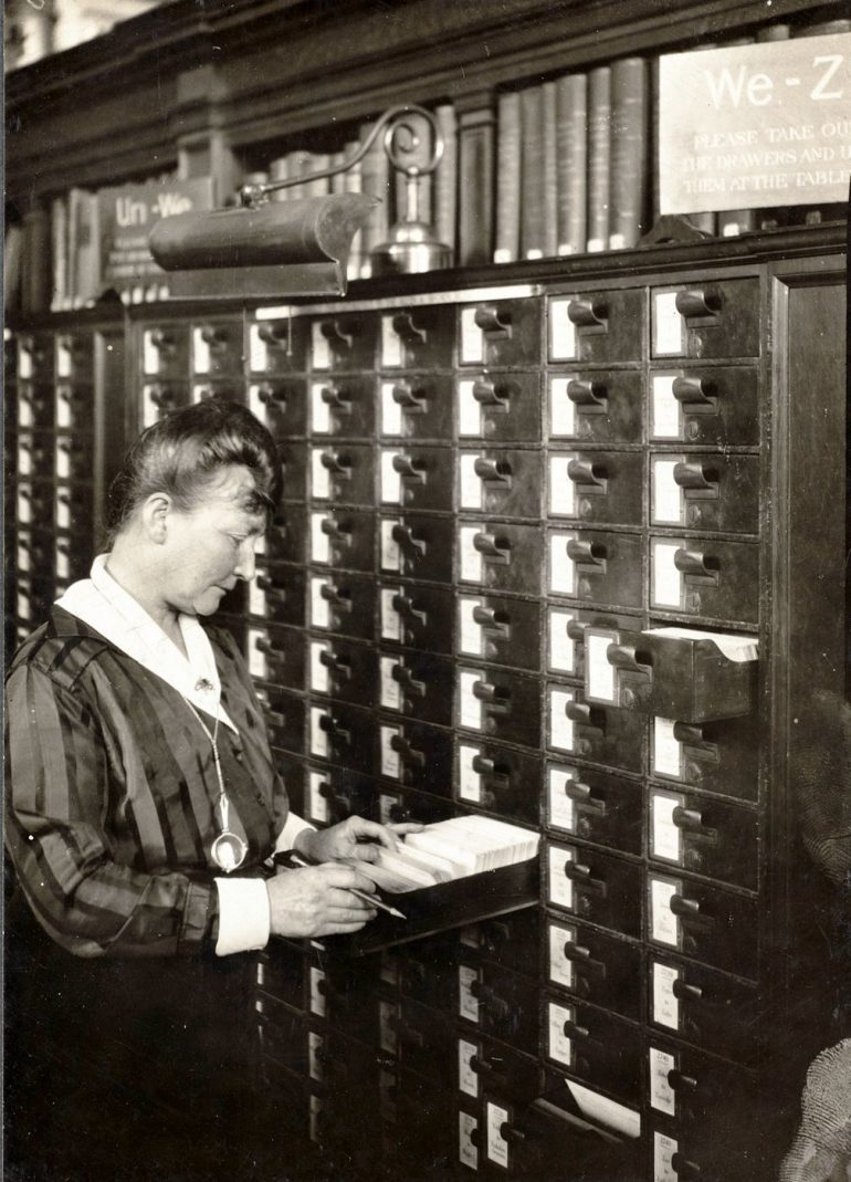 Vintage card catalogs Still attracting bookworms with their oldschool