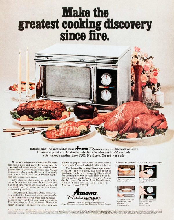 1970s microwave ovens Look back to when they were the superhot new