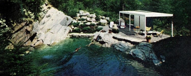 Amazing pool from an old quarry (1967)