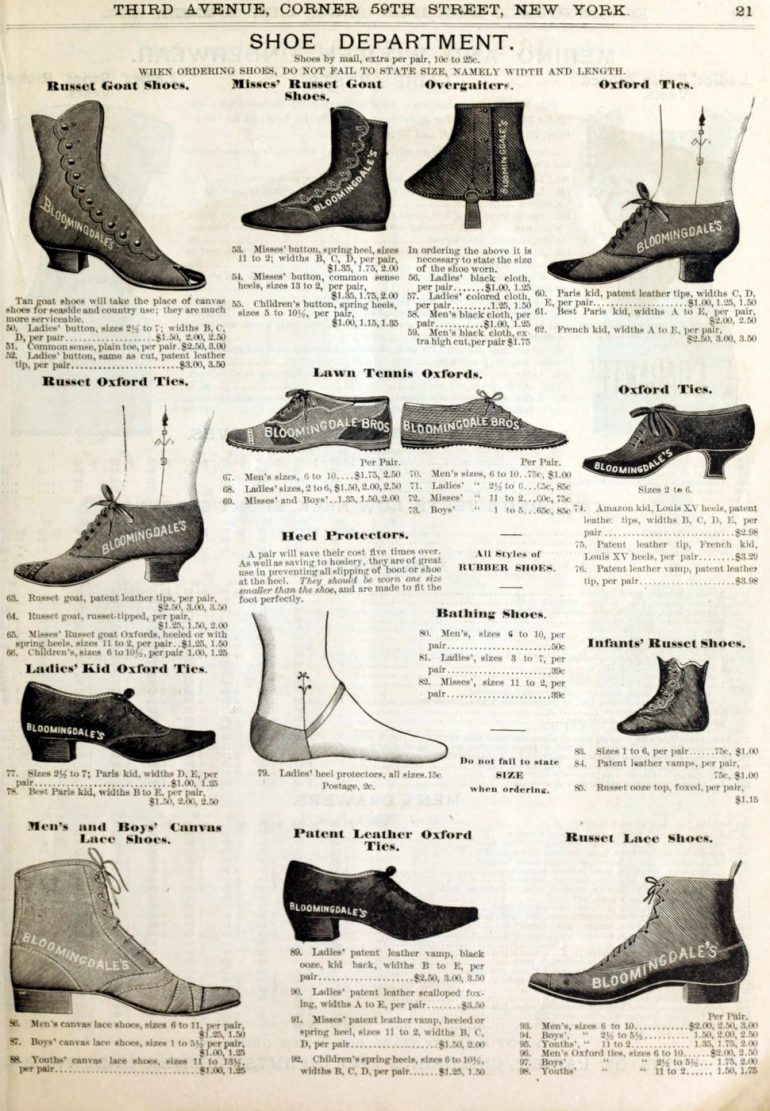 Victorian Bloomingdale's See their whole catalog from the summer of