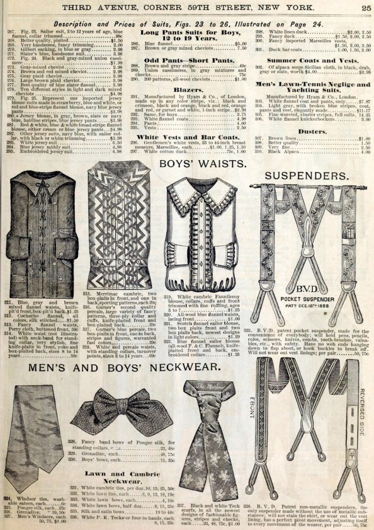 Victorian Bloomingdale's See their whole catalog from the summer of