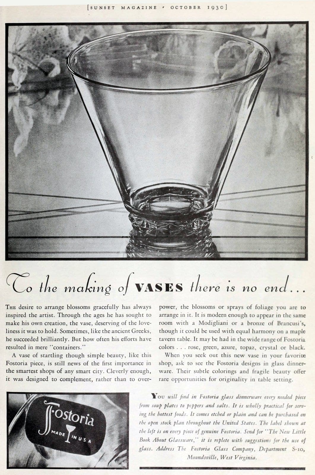 Vintage Fostoria glass 100+ old patterns, colors & styles of the