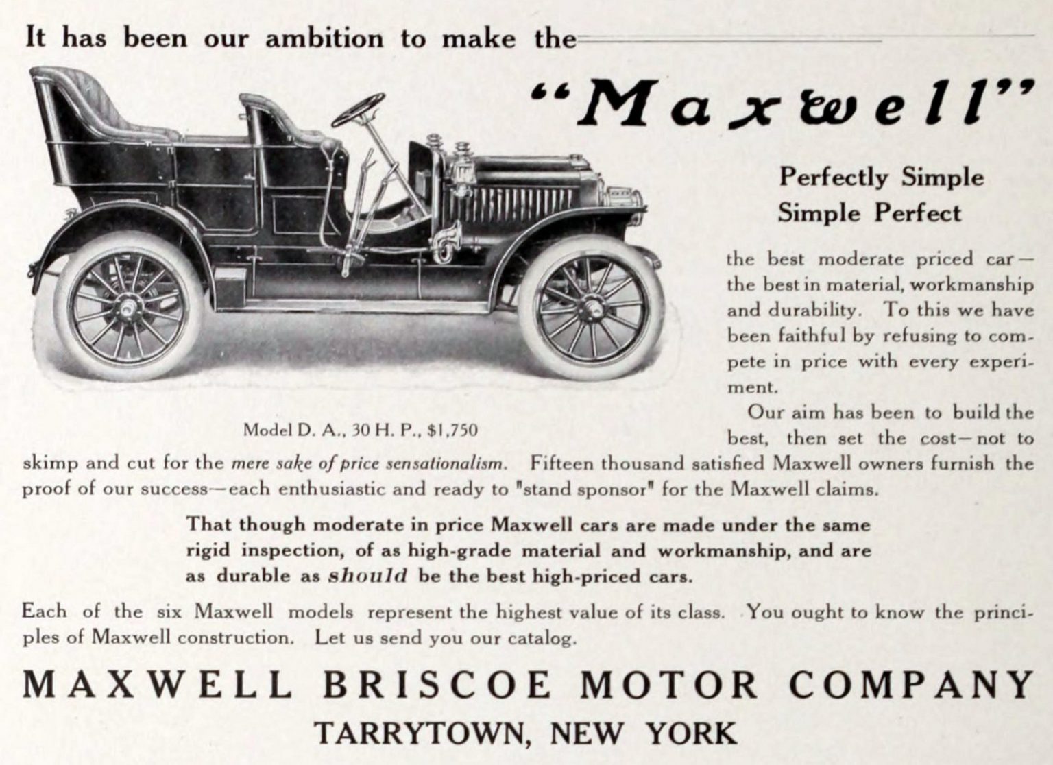 Classic Maxwell automobiles See some of the oldest cars from the early