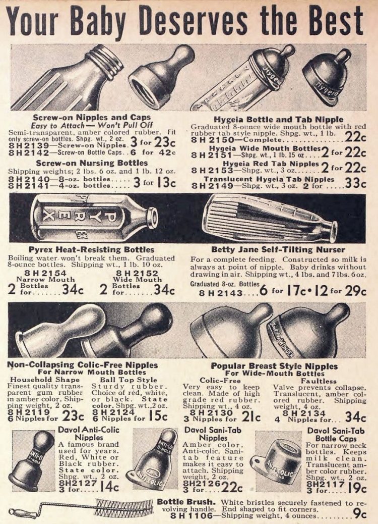See the fascinating evolution of vintage baby bottles over 80+ years Click Americana
