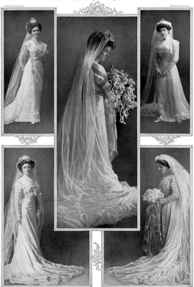 The most beautiful vintage wedding dresses from the early 1900s Click — free download