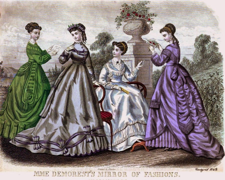 Mme Demorest’s invention of tissue sewing patterns changed home ...