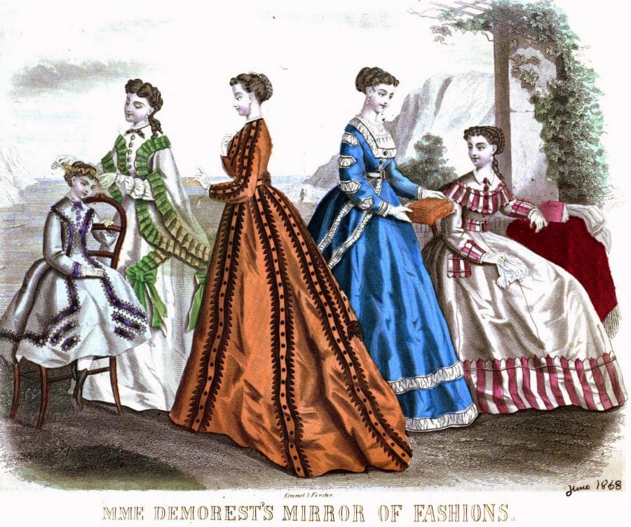 Mme Demorest’s invention of tissue sewing patterns changed home ...