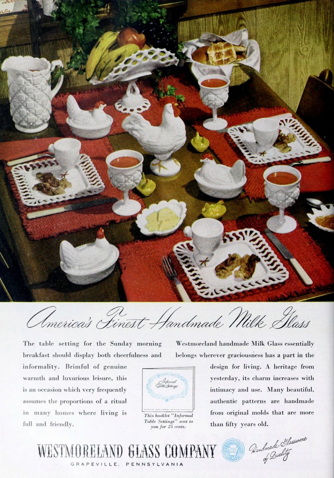 Westmoreland milk glass is trending again! Check out these