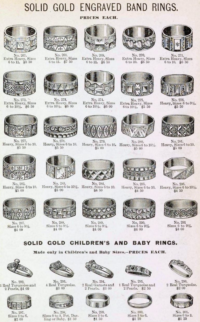 Antique Victorian rings: Vintage jewelry styles for women & men from ...