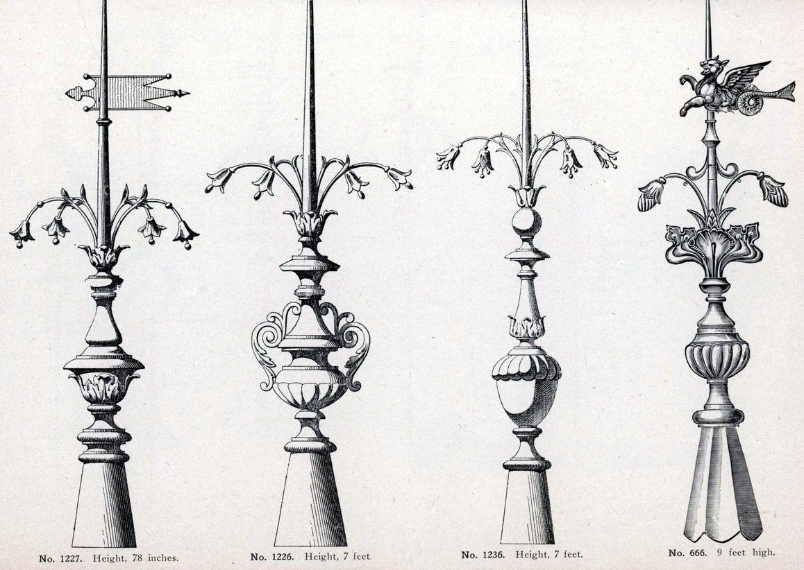 Antique weathervanes