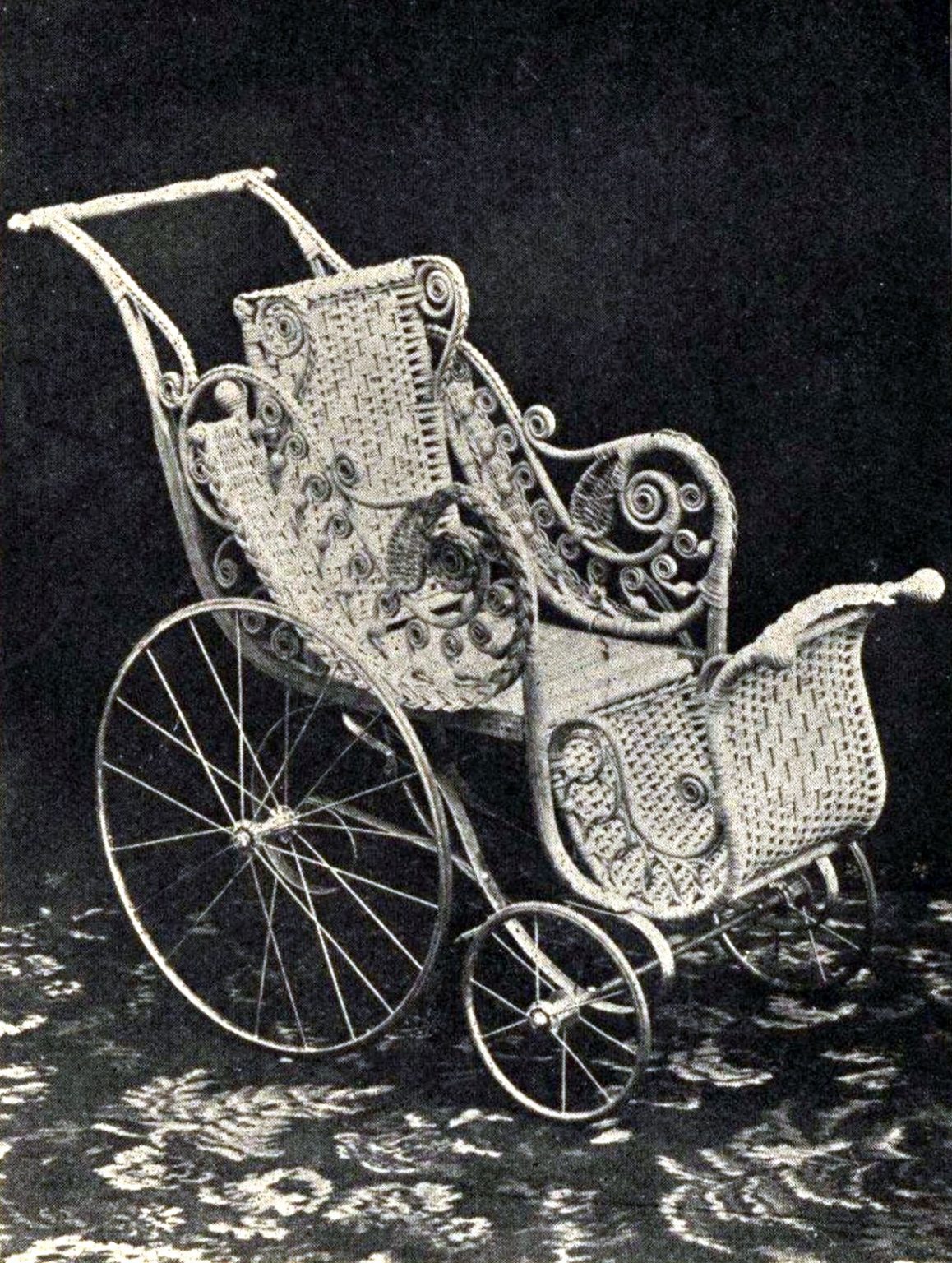 Antique baby carriages & oldfashioned strollers (18801922) Click