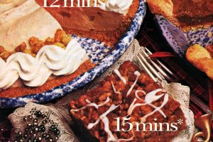 Apple crunch cake, Pumpkin cream pie, Pecan pie recipes 1985 (3)