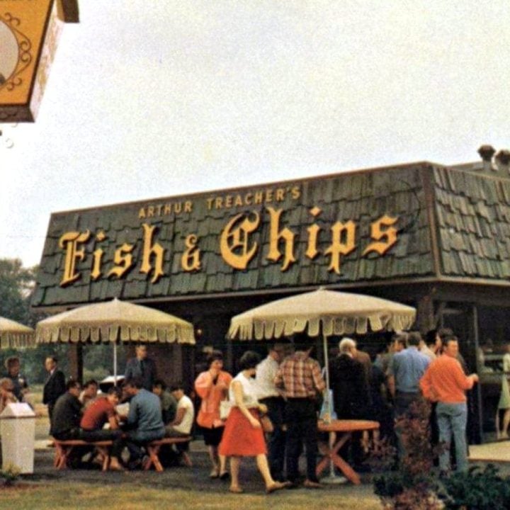Arthur Treacher's Fish and Chips fast food restaurants 1969