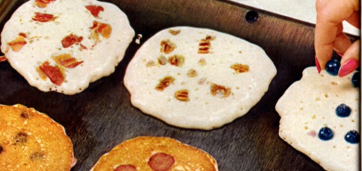 Aunt Jemima order up pancakes 1962