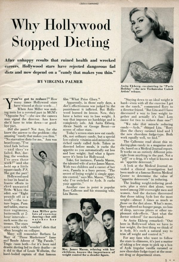 Ayds candy The diet candy with the unfortunate name Click Americana