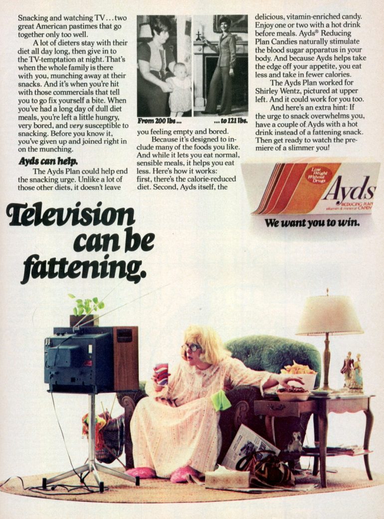 Ayds candy The diet candy with the unfortunate name Click Americana