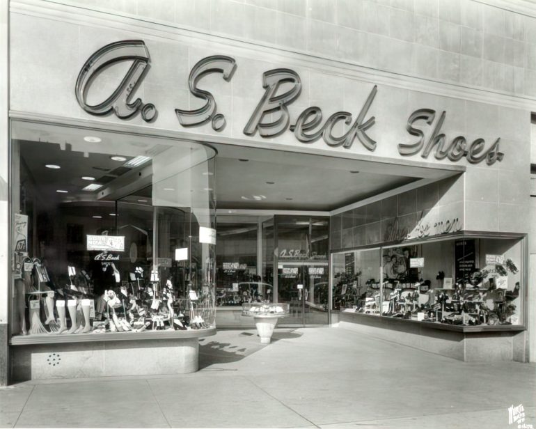 Vintage shoe stores See what shoe shopping really used to be like