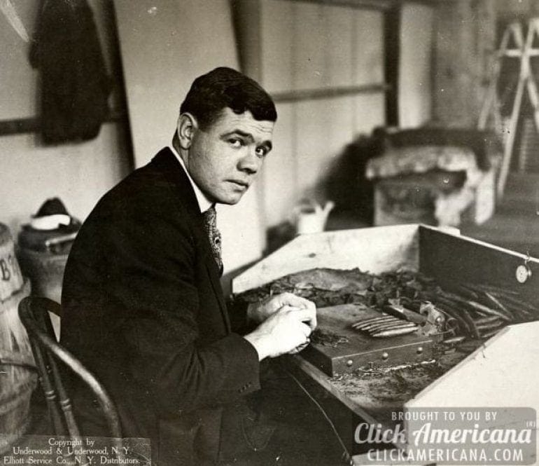 Babe-Ruth-rolls-em-down-a-new-groove-770