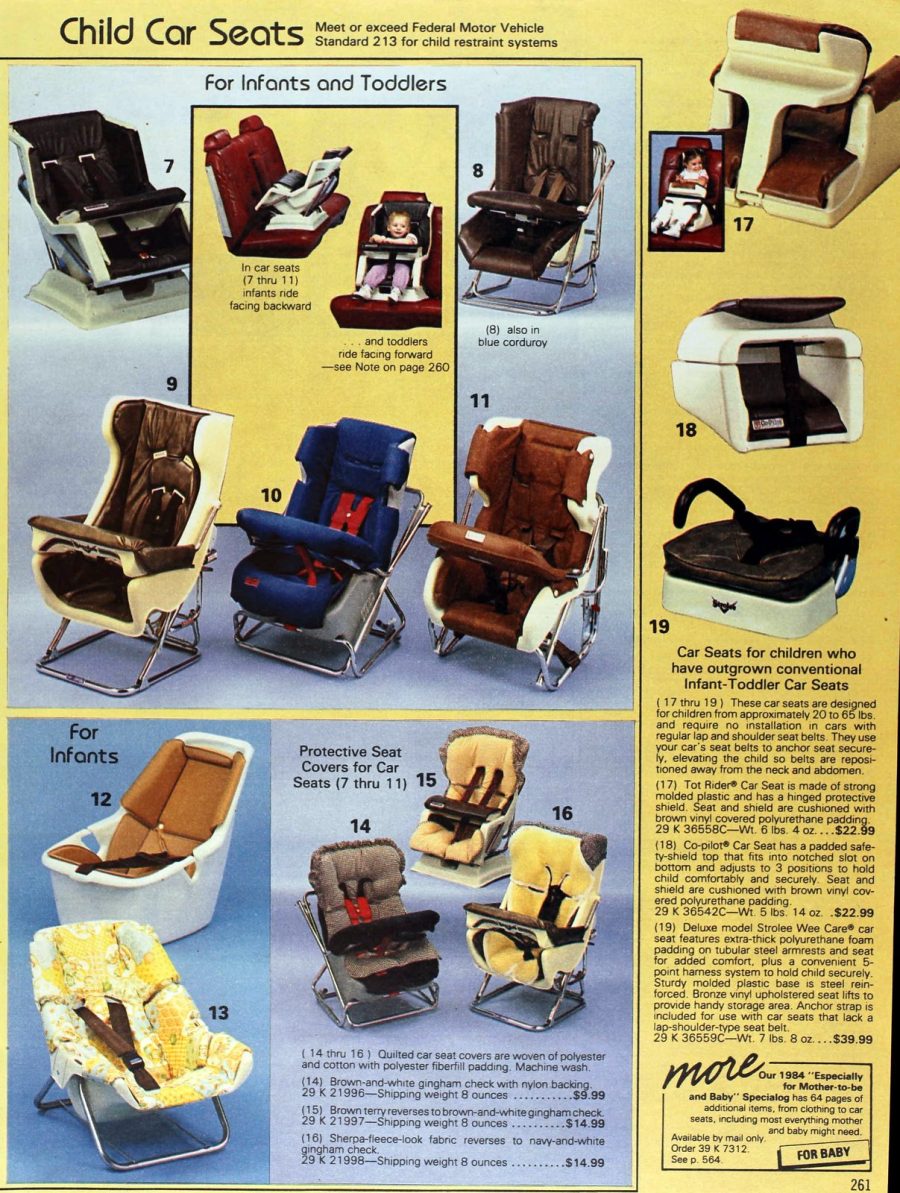 See vintage car seats for babies & kids from the 60s, 70s, 80s & 90s Click Americana