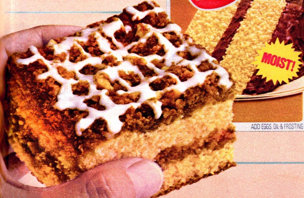 Bake someone happy with this sensational seventies Graham streusel cake