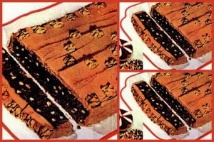 Baker's chocolate nut loaf with mocha frosting Vintage dessert delights from 1932