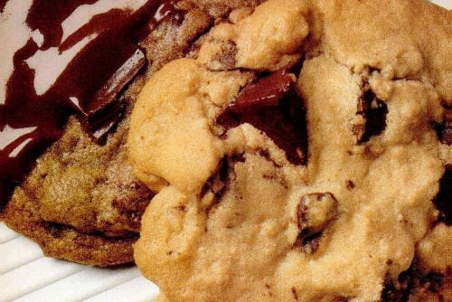 Baker's super chocolate chunk cookies - vintage recipe
