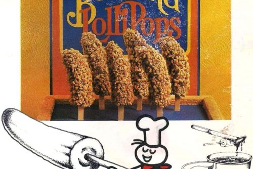 Banana Lollipops vintage recipe 1980 (2)