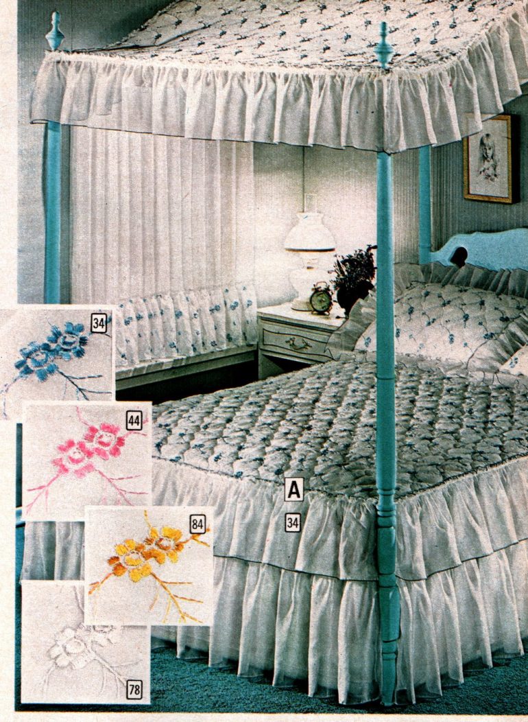 70 beautiful vintage canopy beds from the 1970s Click Americana