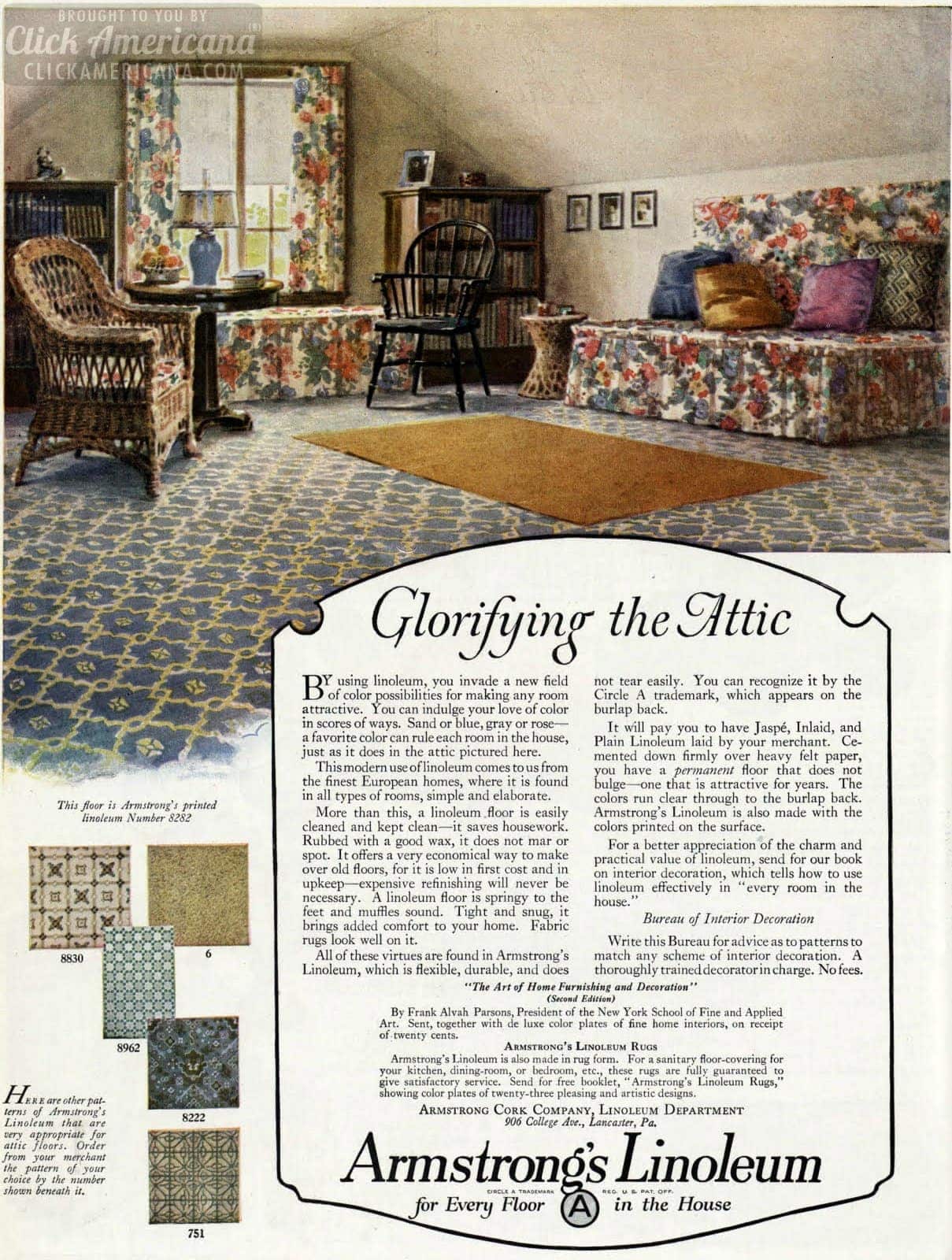 1920s home decor: See inside the ideal American home from 100 years ago 6 20s home decor: Glorifying the attic