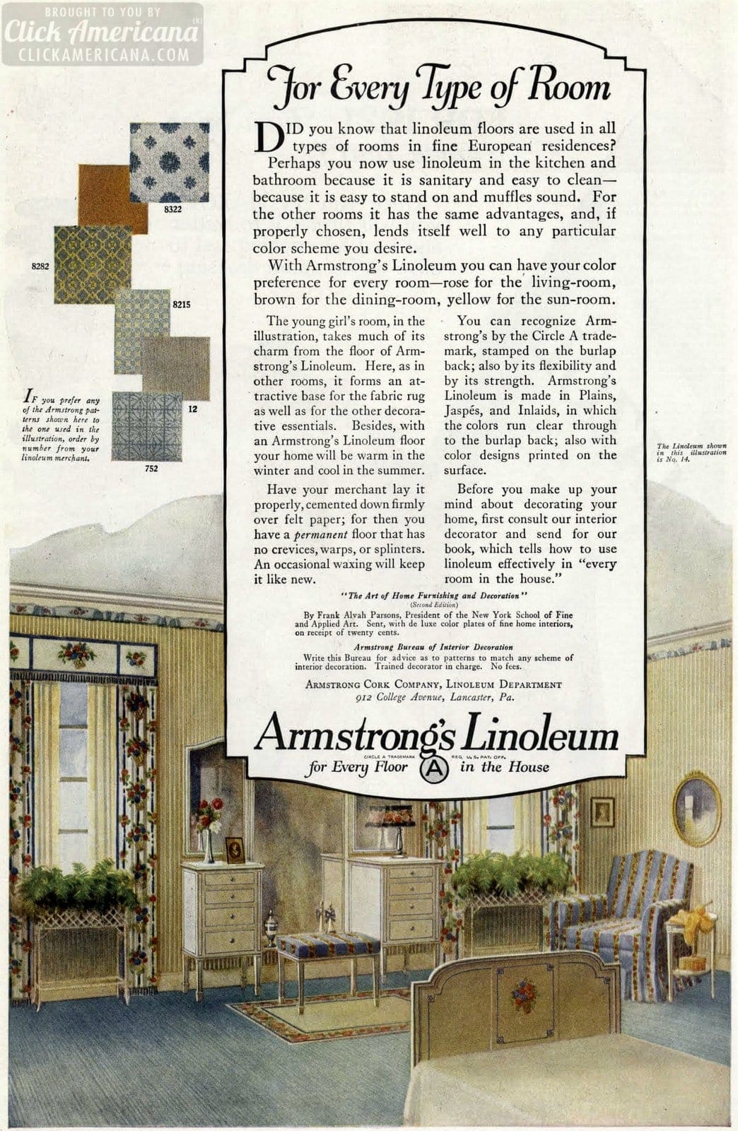 1920s home decor: See inside the ideal American home from 100 years ago 8 A 1920s bedroom for a young girl
