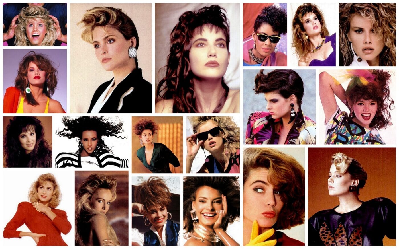 Hairspray from the '80s The key to that retro big hair look Click