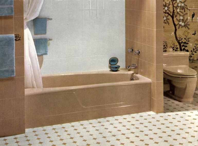 50 vintage 1960s bathroom tile design ideas Click Americana