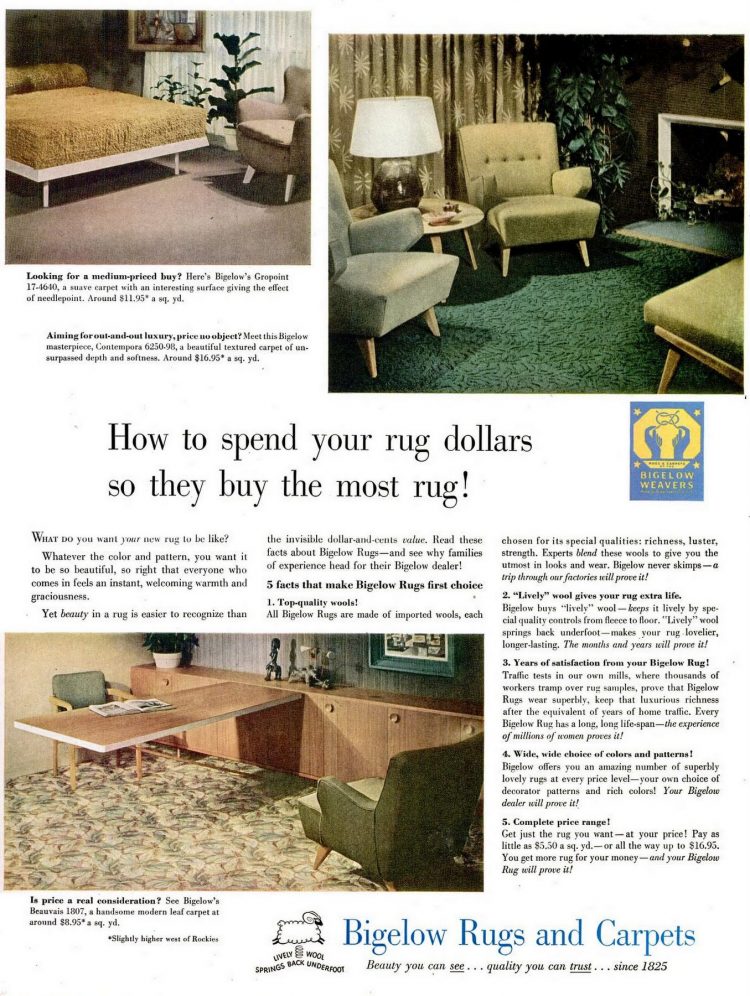 See 70 vintage sculptured & textured carpets that gave homes an old