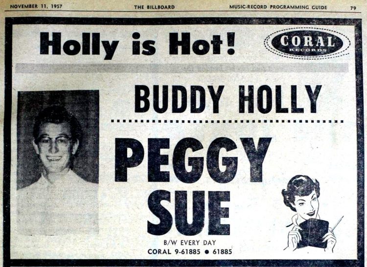 Oh boy it's Buddy Holly! The rock music legend died at