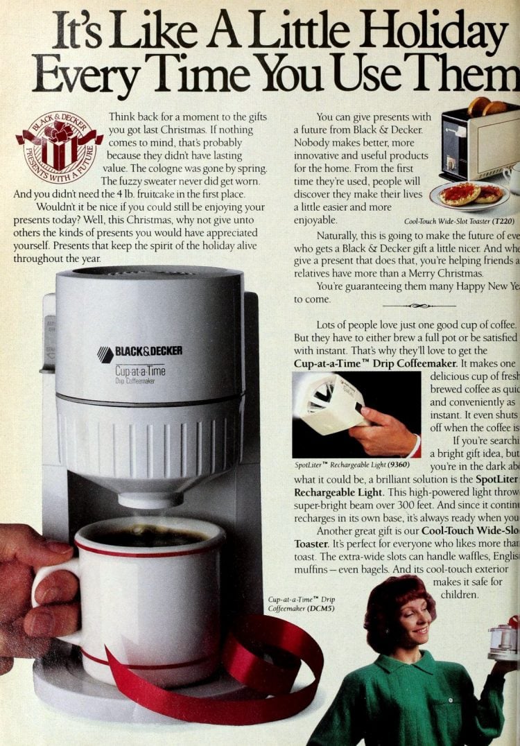 After vintage automatic coffeemakers 
